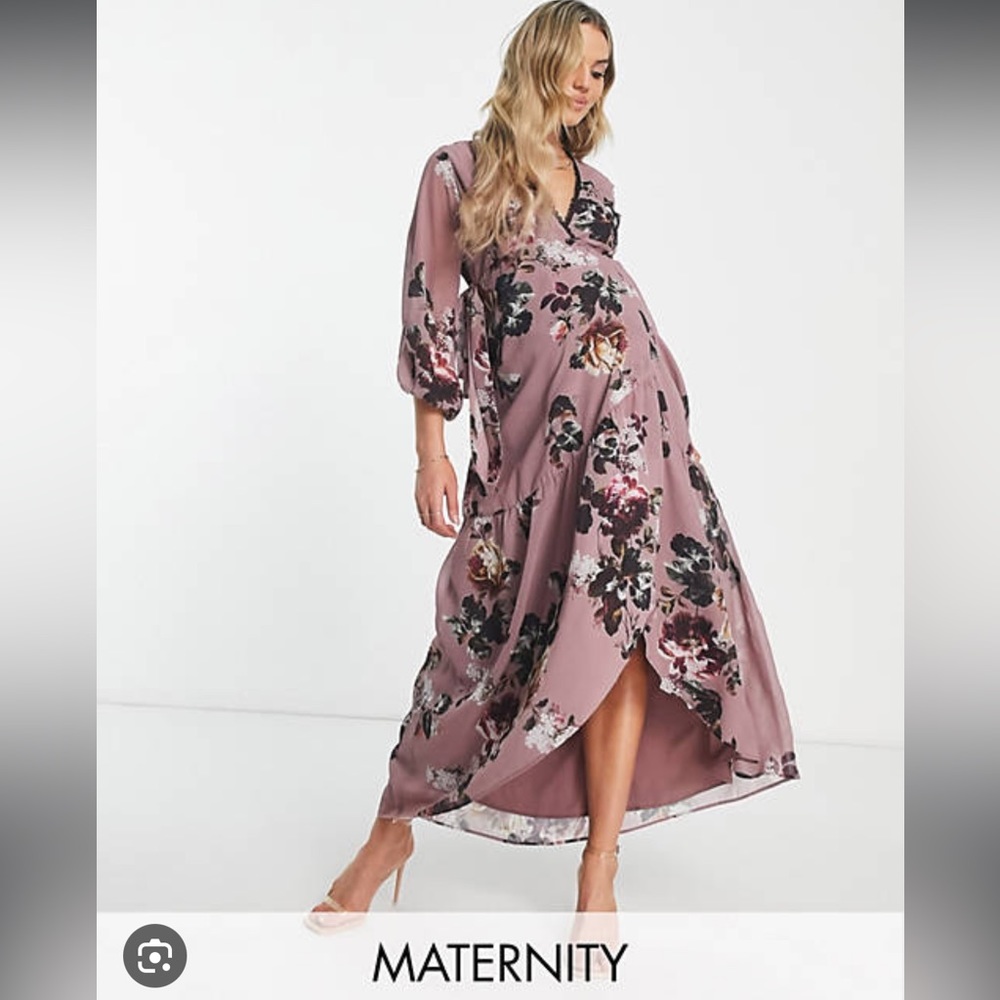ASOS Hope & Ivy maternity dress